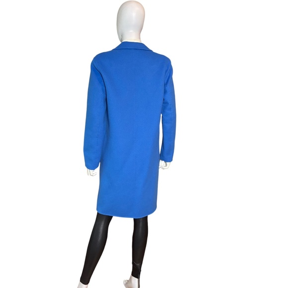 Sandro Paris Cobalt Blue Long Coat – FR 38 / US 6 - Picture 3 of 6